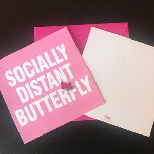 Socially Distant Double Sided Notecards